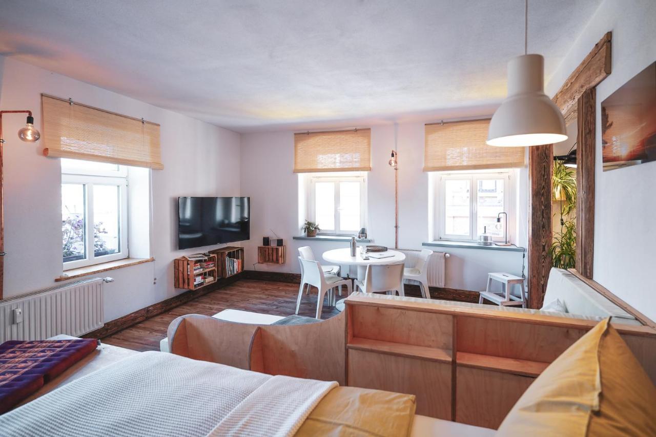 Studio Apartment Zur Alten Post, 48Qm Individualapartment Mit Blick Ueber Zittaus Altstadt, Ferienwohnung Im Altstadtkern Umrandet Vom Zittauer Gebirge Zewnętrze zdjęcie